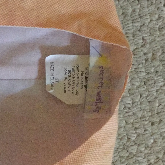 Orange John John - Picture 4 of 4